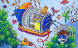 科技画取什么名字 33张科技与传承 科技科幻绘画获奖素材